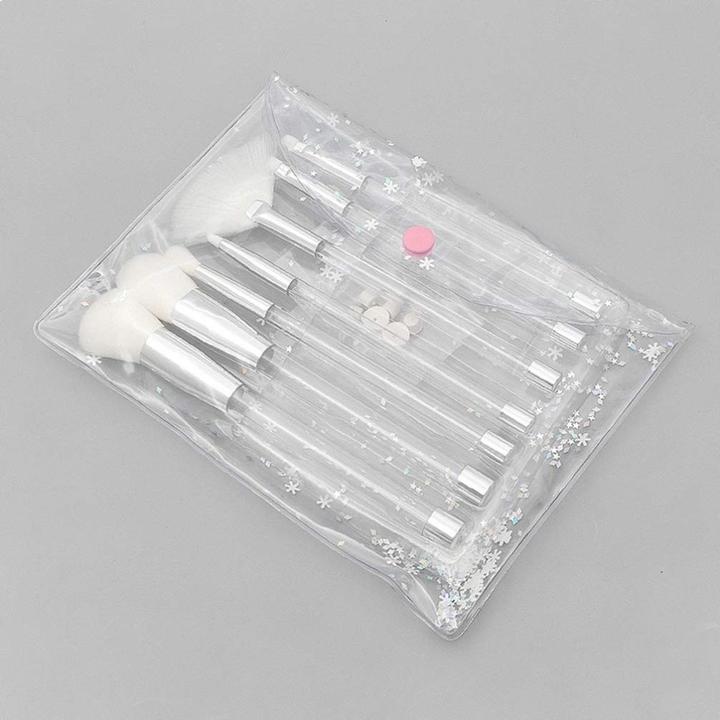 Actual product image König Design Brush Set Makeup Professional 7 pcs. Make Up Brush Set Cosmetic Brushes (Set)