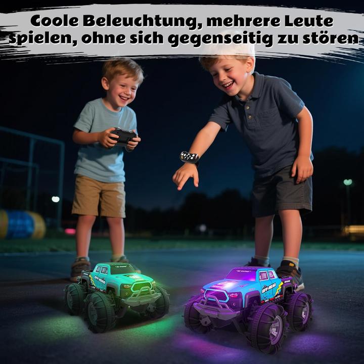 Actual product image Sivqike Amphibisches RC Auto mit Gestensteuerung & LED (RTR Ready-to-Run)