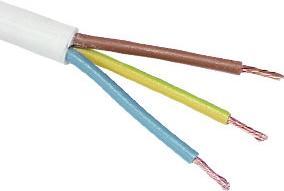 Immagine prodotto Eneroid Cavo H03VV-F, 3x0,75, 50m, bianco (50 m)