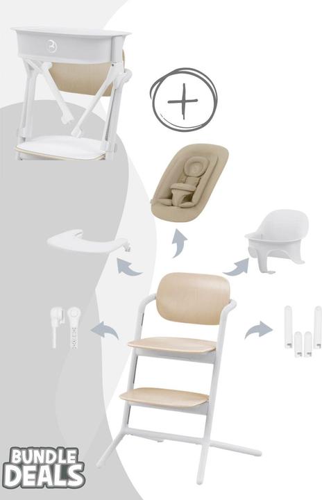 Actual product image Cybex Lemo 4in1 Set Kinderhochstuhl inkl. LemoTower (Highchair, Stair high chair)