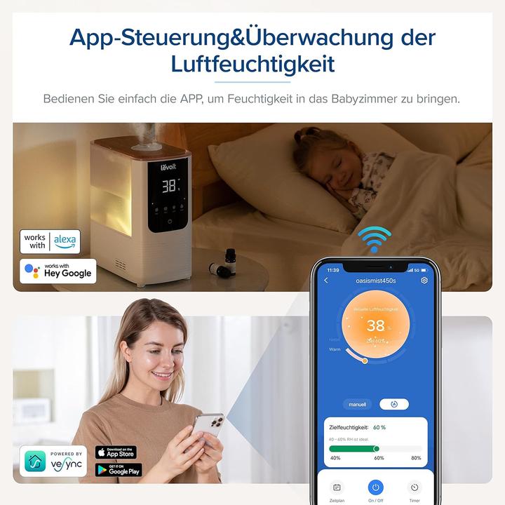 Actual product image Levoit OasisMist (40 m²)