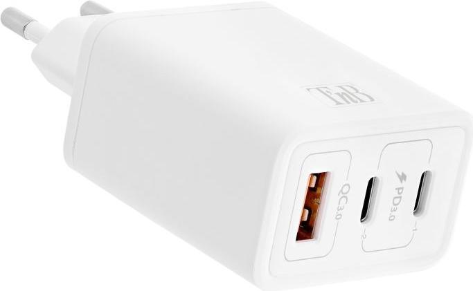 Immagine prodotto T'nB Caricabatterie rapido USB TNB GAN 65 Watt (65 W, 3 porte)
