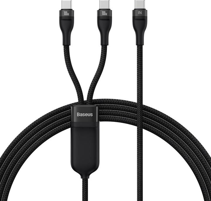 Image du produit Baseus 2in1 (1.50 m, USB 2.0, 100 W)