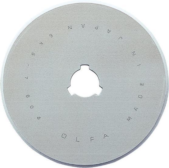 Actual product image Olfa 1 RB60 RB60 circular blade - 60 mm diameter - in a plastic box on a bubble card (Replacement blade)