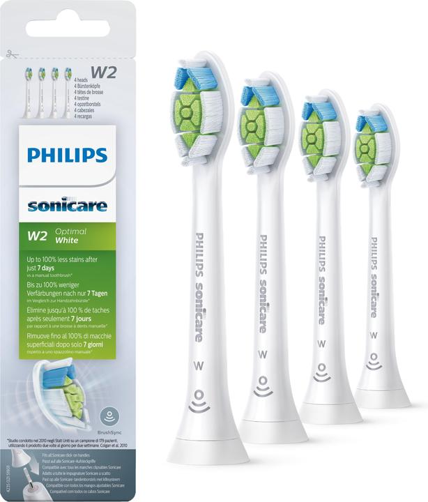 Actual product image Philips Sonicare W2 Optimal White (4 x)