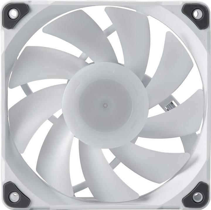 Actual product image Phanteks M25 PWM D-RGB fan - 120mm, white (120 mm, 1 x)