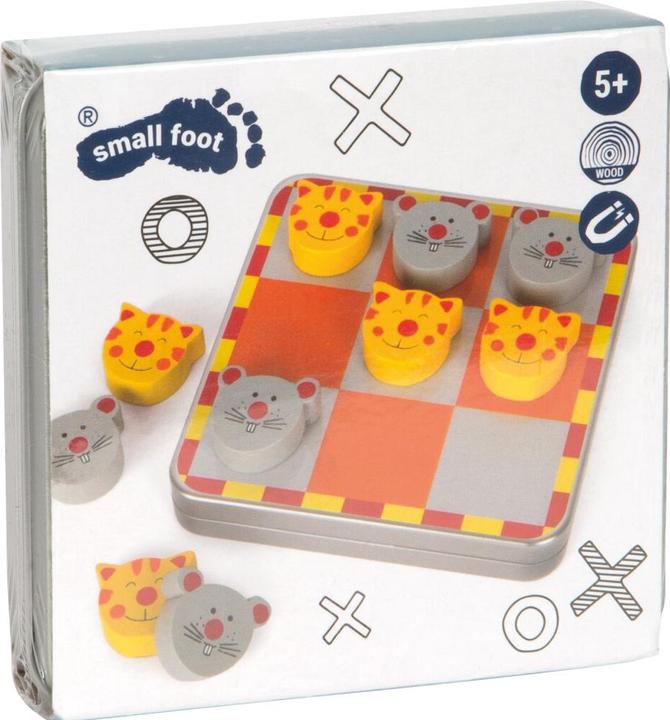 Actual product image small foot Tic Tac Toe Cat and mouse (German)
