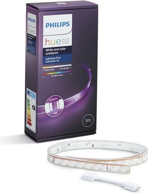 Actual product image Philips Hue Lightstrips BT Extension (RGBW, 100 cm, Indoor)