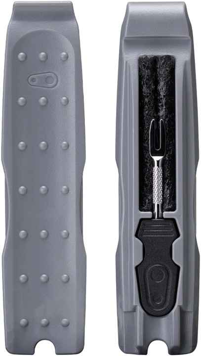 Productafbeelding Crankbrothers S.O.S. BC2 Side Entry bidonhouder + Bandenlichter + Tubeless Reparatieset, zwart
