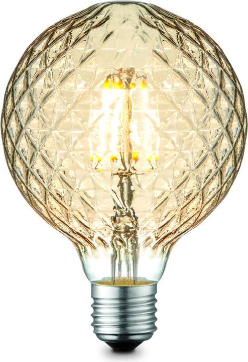 Produktbild Globo LED Leuchtmittel Glas Amber, 1xe27 LED (E27, 4 W, 5 x, F)