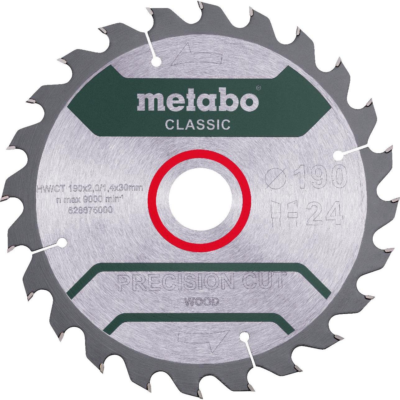 Metabo, Sägeblatt, Precision Cut Wood - Classic