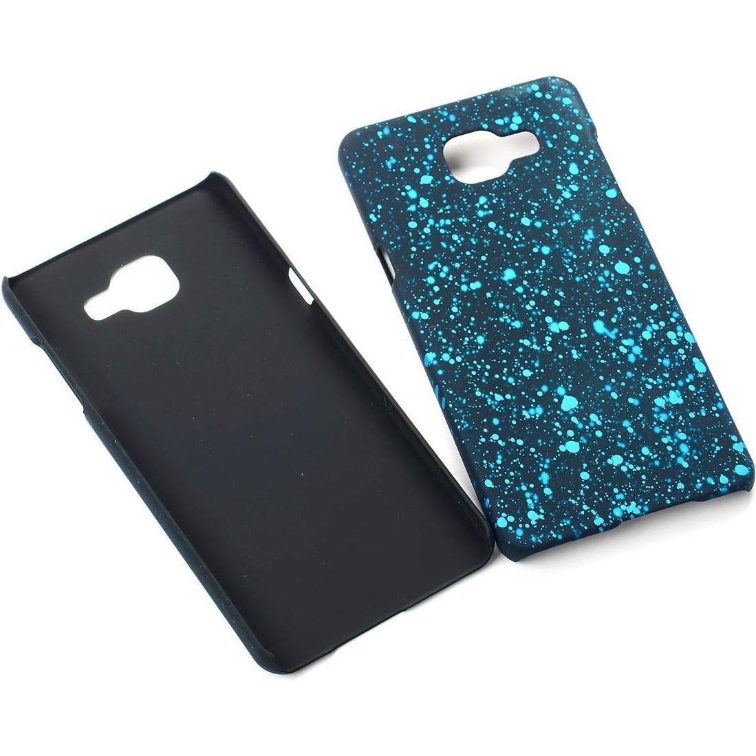 König Design Handy Hülle Schutz Case Bumper Etuis für Samsung Galaxy A5 2016 3D Sterne Türkis (Samsung Galaxy A5 (2016))...