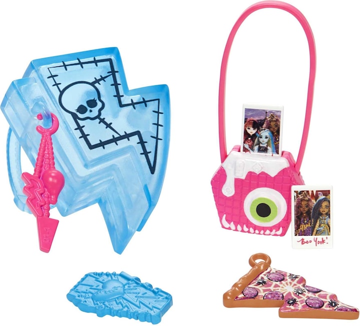 Actual product image Monster High Frankie Stein Doll With Pet And Accessories