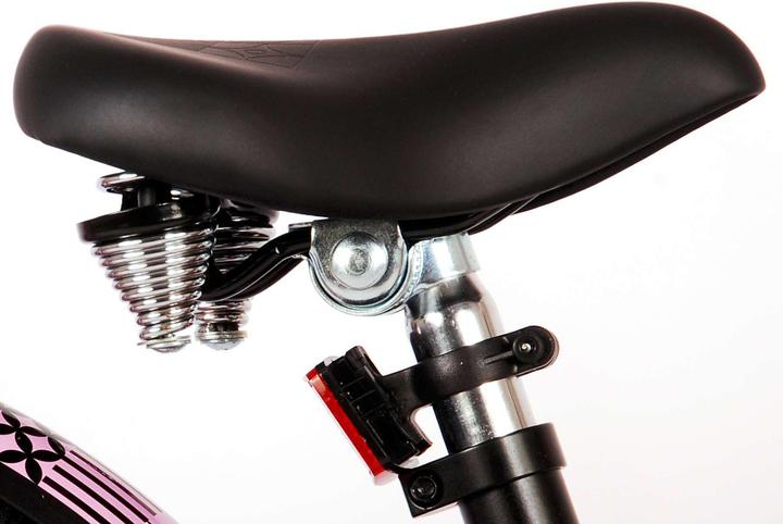 Produktbild Volare Miracle Cruiser Kinderfiets - Meisjes - 18 inch - Mat Zwart - Prime Collection (18")