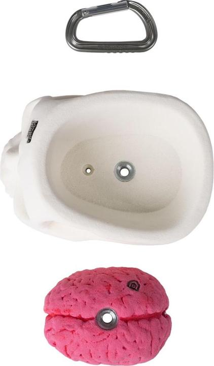 Produktbild Virgin Grip Skull & Brain Friendgrips Klettergriffe (White)