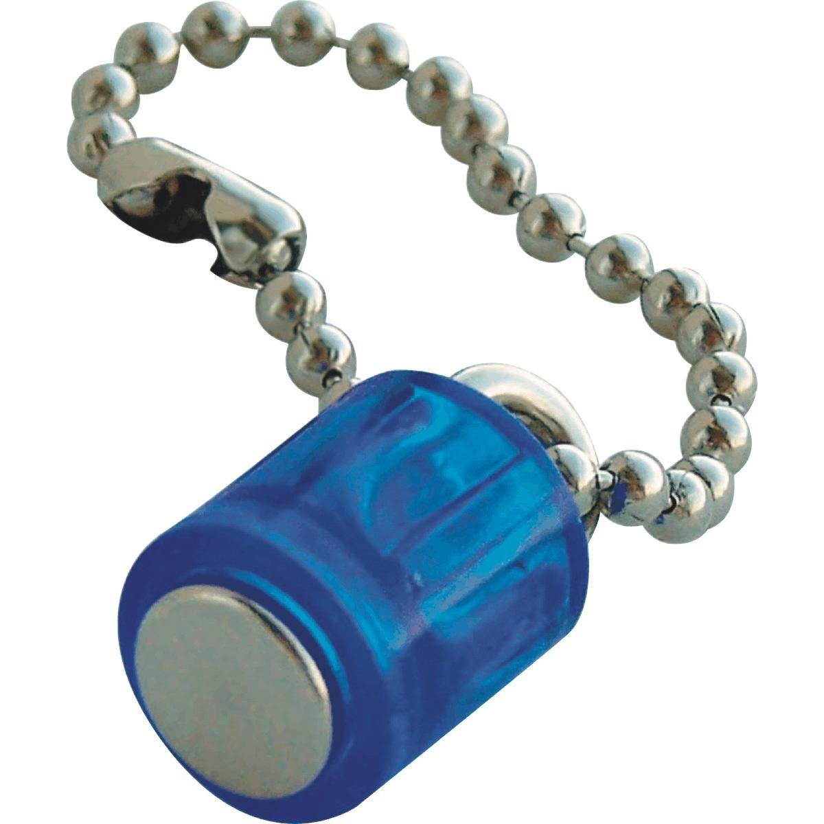 Laurel, Magnet, Magnet Zylinder mit Kette 14x9mm bis 1900g VE=3 Stück kristallblau (3 x)