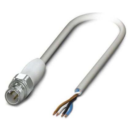 Phoenix Contact Sensor-/Aktor-Kabel, Elektronikkabel + Stecker, Grau