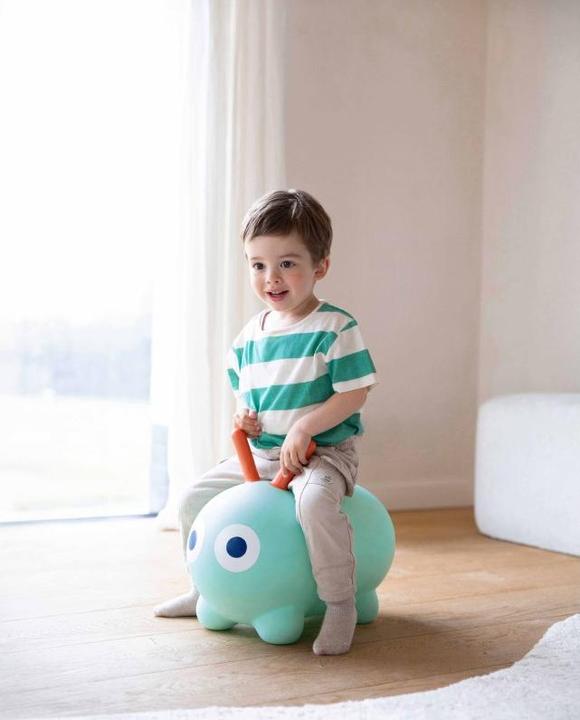 Actual product image Quut Skippi - Minty green, bouncy animal