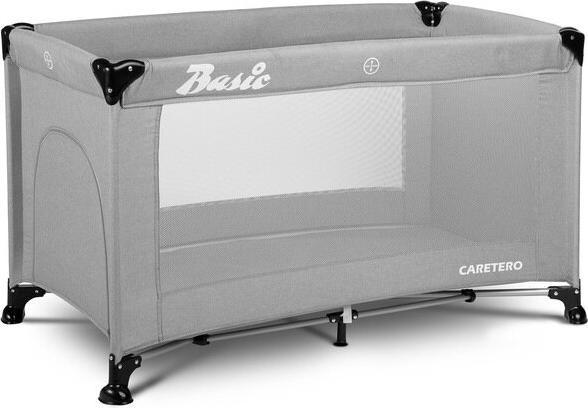 Image du produit Caretero Lit De Voyage Basic Gris (120 x 60 cm)