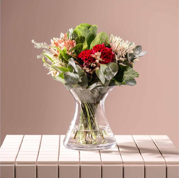 Actual product image Leonardo Vase Gia 17 cm, Transparent (1x, 3.81 l)