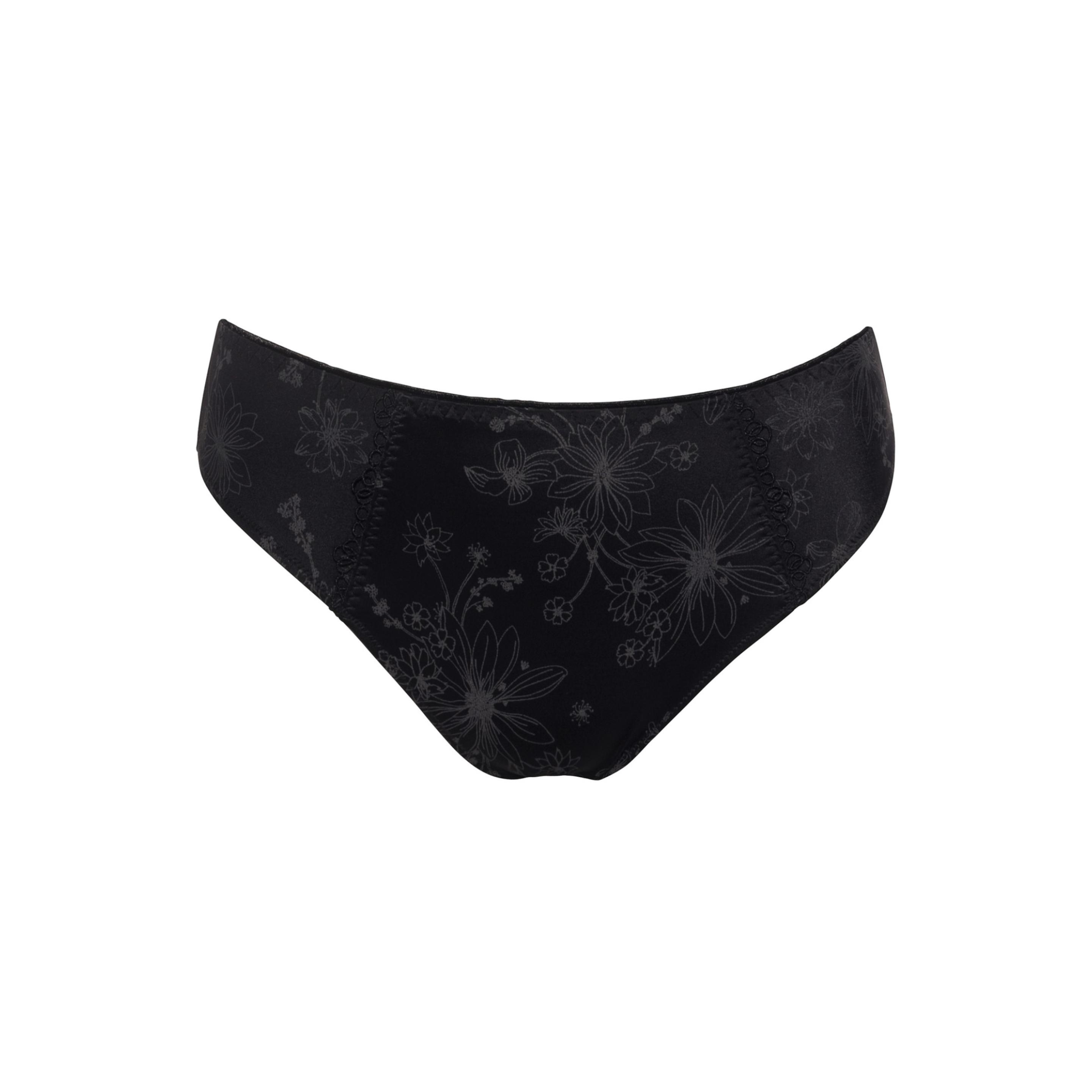 Thumbnail - Ulla, Damen, Unterhosen, Viola Slip, Schwarz, (48, Einzelpack)