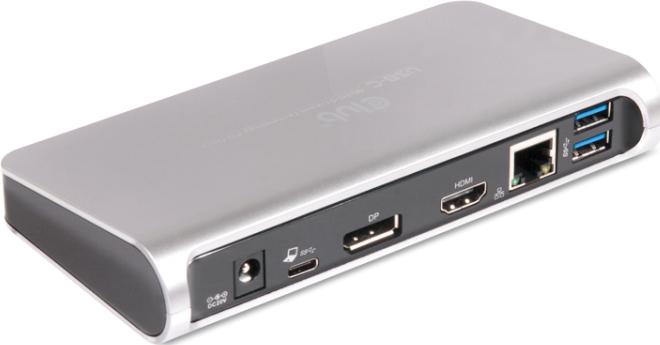 Produktbild Club 3D USB Typ C MST Dock mit Ladefunktion (USB-A, 4 Ports)