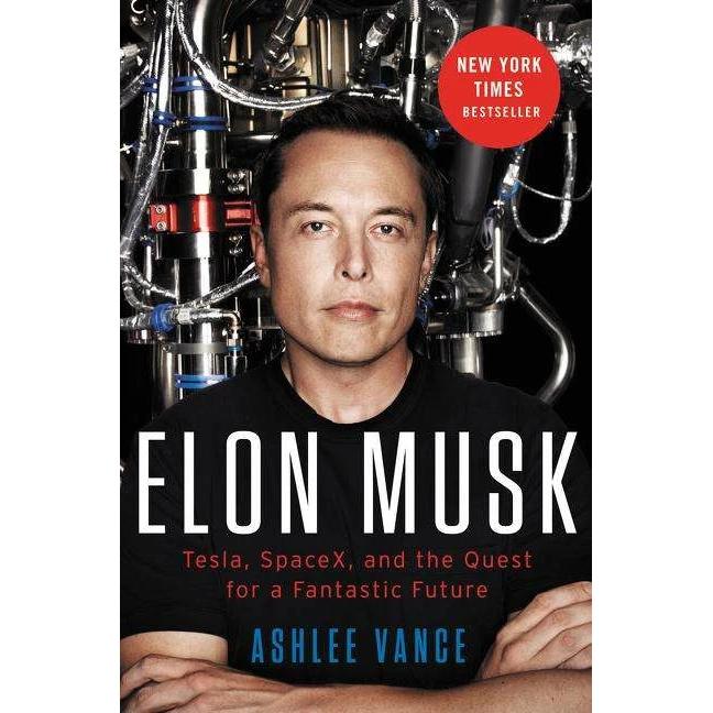 Elon Musk, Fachbücher von Ashlee Vance