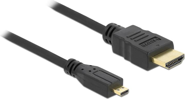 Produktbild Delock HDMI Kabel Typ A (standard) - Typ D (micro) (1 m, HDMI)