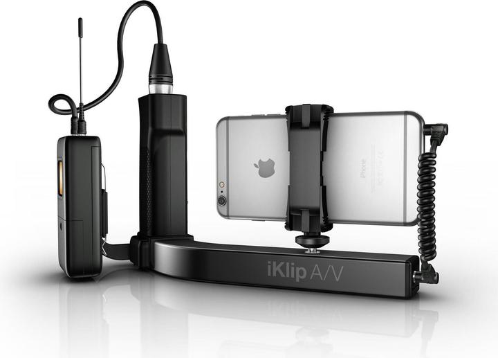Produktbild IK Multimedia Handy-Stativhalterung IP-IKLIP (Stativ Smartphone Halterung)