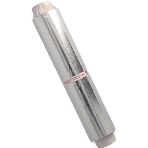 Papstar Gastronomiefolie 96456 130m x 300mm Silber, Lebensmittelverpackung, Silber