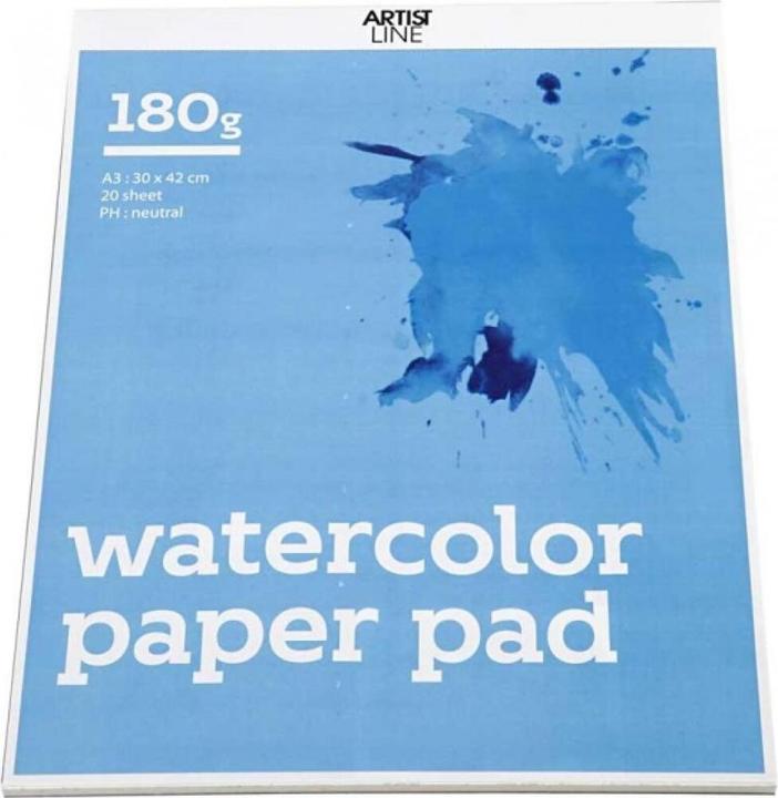 Produktbild Creativ Company Aquarelblok Wit A3, 20 Vellen (A3)