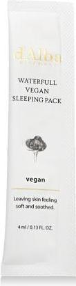 Actual product image d'Alba Italian White Truffle Waterfull Vegan Sleeping Pack (48 ml)