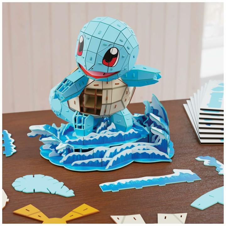 Produktbild 4D Puzzle 4D Build - Pokémon Schiggy - detailreicher 3D-Modellbausatz (180 Teile)