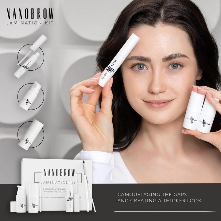 Produktbild Nanobrow Eyebrow Lifting Set Professional Eyebrow Lifting and Styling at Home