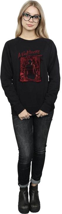 Actual product image Absolute Cult Womens/Ladies Freddy Silhouette Sweatshirt (L)