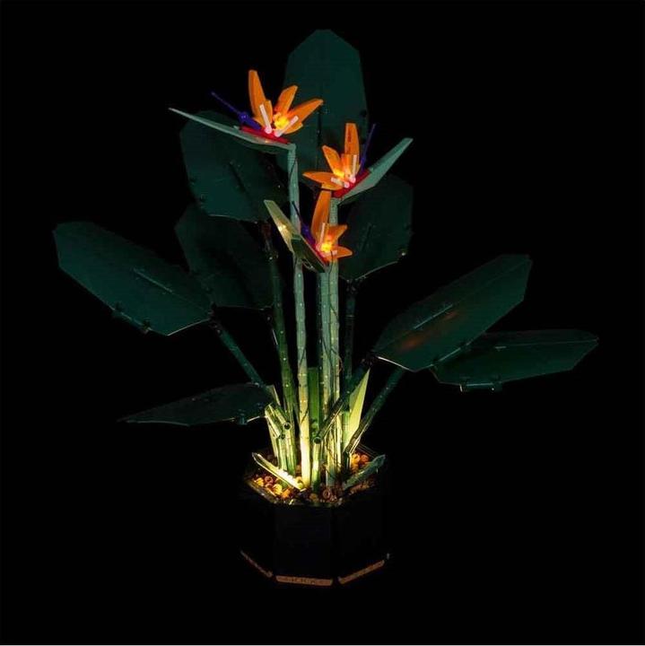 Produktbild Light my bricks LED Licht Set für LEGO Paradiesvogelblume