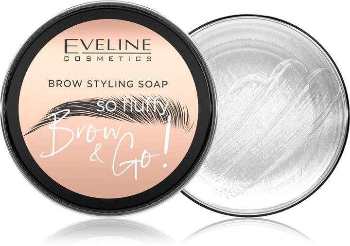 Actual product image Eveline Brow & Go! Vegan Eyebrow Styling Soap 25G