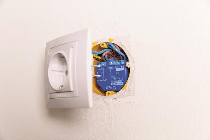 Actual product image Shelly Starter Kit Smartes Garagentor