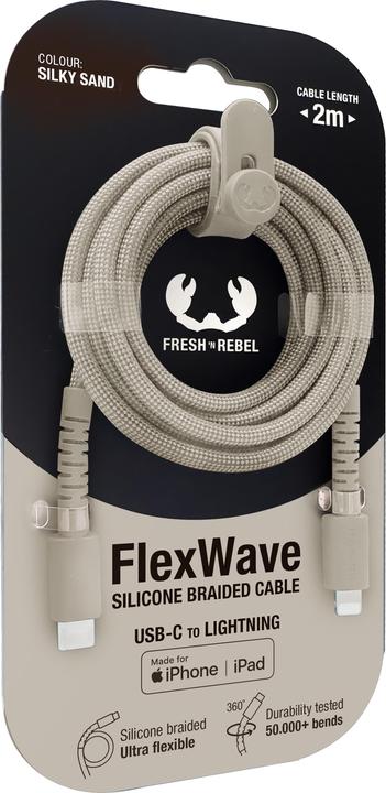 Image du produit Fresh'N Rebel Fresh 'n Rebel USB-C to Lightning Sand (2 m, 30 W)