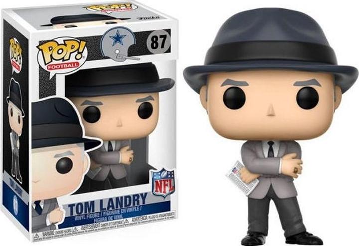 Actual product image Funko POP! NFL Tom Landry 87 Figur
