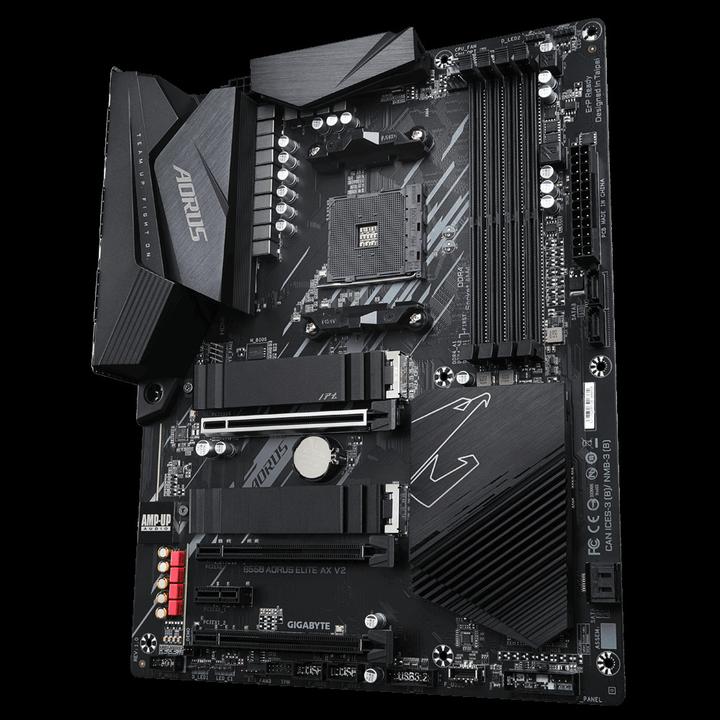 Image du produit Gigabyte B550 Aorus élite AX V2 (AM4, AMD B550, ATX)