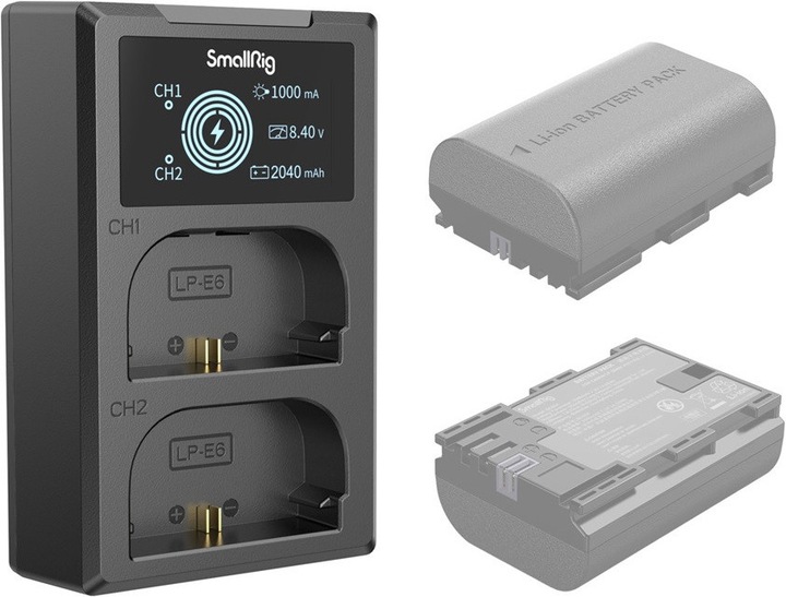 Actual product image SmallRig 4084 LP E6NH Camera Battery Charger