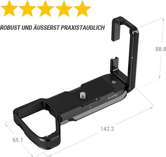 Produktbild SmallRig L-Bracket for Sony Alpha 7R V / Alpha 7 IV / Alpha 7S III / Alpha 1 / Alpha 7R IV / Alpha 9 (Cage)
