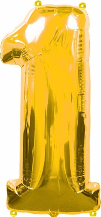 Actual product image Amscan Number 1