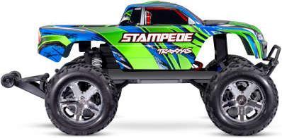 Produktbild Traxxas M.TRUCK STAMPEDE HD 1:10 2WD EP RTR GREEN w/USB-C Charger & Battery (RTR Ready-to-Run)