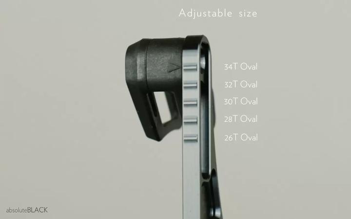 Produktbild AbsoluteBlack Oval guide ISCG05