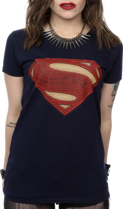Produktbild Superman Mann aus Stahl Logo TShirt aus Baumwolle (S)