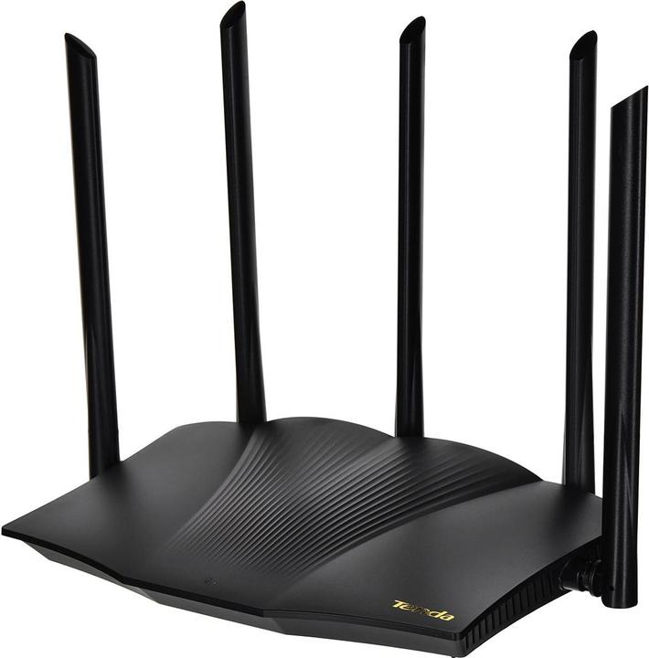 Produktbild Tenda TX12 PRO wireless router Fast Ethernet Dual-band ( / ) Black