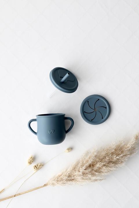 Actual product image Oykami Baby Geschenkbox Blau "Oslo" Elch
