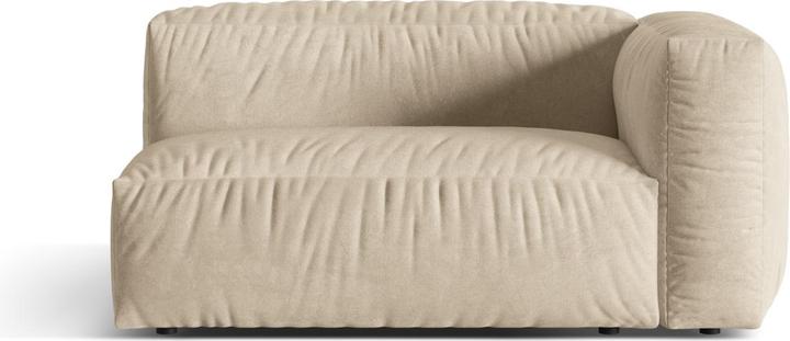 Image du produit Micadoni Chauffeuse Droit, "Martina", 1 Place, 160x106x75 Fabriqué en Europe (Canapé modulaire, 1 place)
